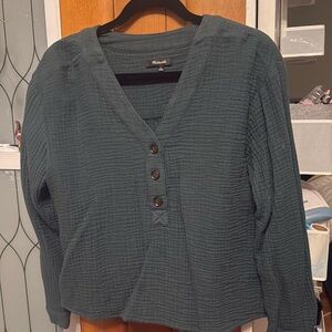 Size L madewell henley top